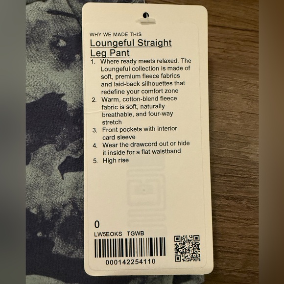 Lululemon Loungeful Straight Leg Pant - Picture 2 of 4